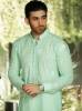 Blizzard Blue Embroidered Kurta With Pajama Hertfordshire England UK Kurta Shalwar brands in Pakistan