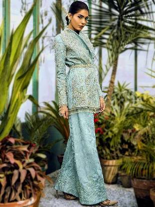 Women Embroidered Blazer Suits New York USA Pakistani Designer Blazer Suits