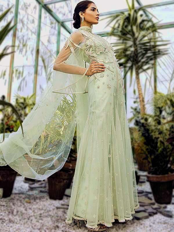Girls Net Dress 2020 Collocation | Wedding & Party Wear Net Dress |  Beautiful Actress Net D… | Party wear frocks designs, Party wear dresses, Pakistani  dress design