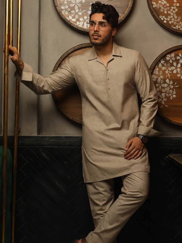 Dashing Groom Wear Kurta Pajama Stamford London UK Embroidered Kurta