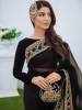 Designer Black Saree UK USA Canada Australia Pakistani Wedding Party Wear Saree