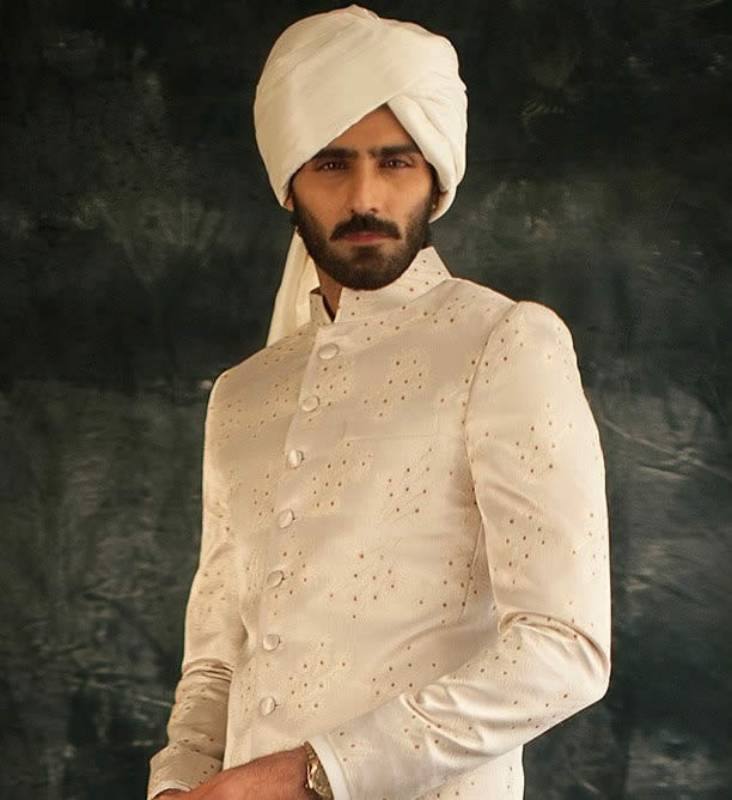 High Quality Cotton Turban branded cotton turban in off-white color