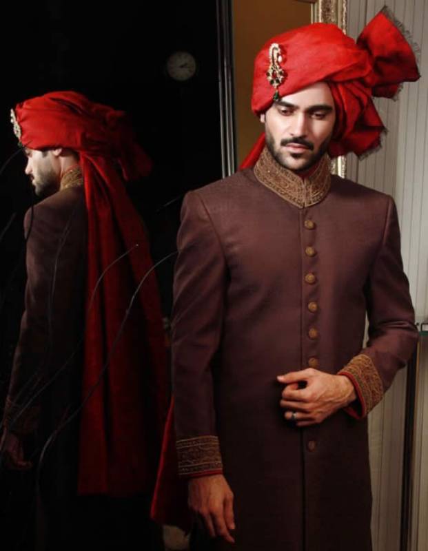 Dashing Groom Turban for Wedding Montgomery Village Maryland USA