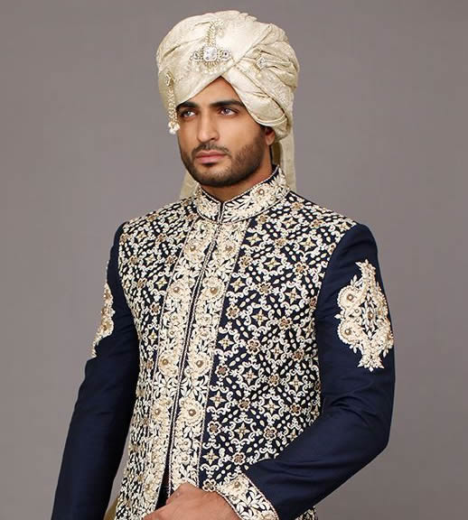 Charming Look Jamawar Turban for Wedding New York City Brooklyn Mens ...