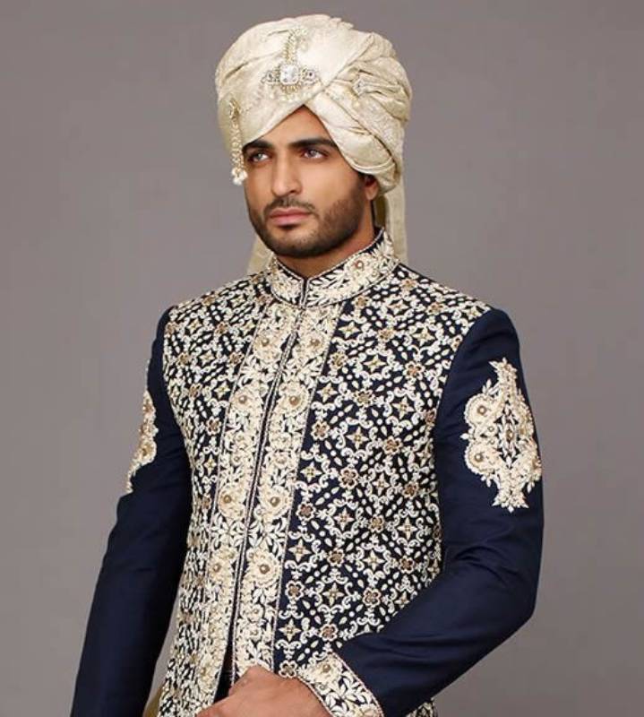 Charming Look Jamawar Turban for Wedding New York City Brooklyn Mens Collection