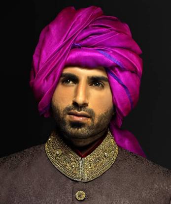 Magnificent Wedding Turban for Groom Surrey UK Wedding Turban