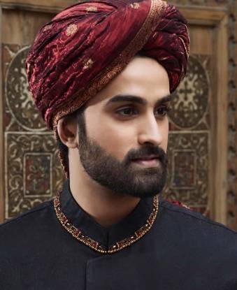 Beauteous Banarasi Jamawar Turban for Groom Iselin New Jersey NJ US Bridal Matching Turbans