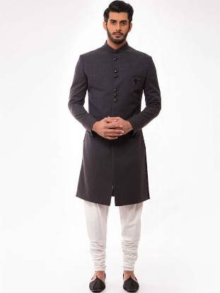 Good Looking Jamawar Sherwani Letchworth UK Designer Men Sherwani