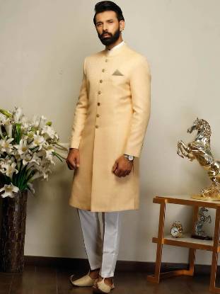 Sherwani for Nikah Ceremony Tyne and Wear UK Bespoke Sherwani