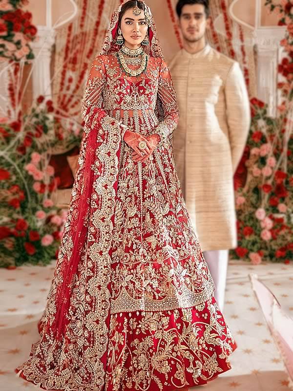 Buy Indian Engagement Bridal Dresses in USA from Nameerabyfarooq – Nameera  by Farooq