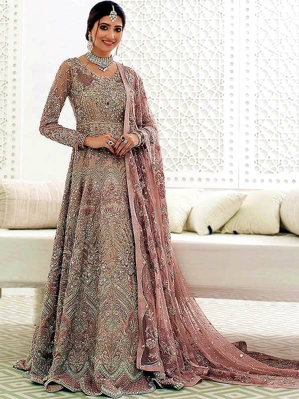 Walima Bridal Designer Anarkali Walima ...