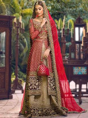 Wedding Lehenga Fremont California USA Dark Red Wedding Lehenga Pakistan