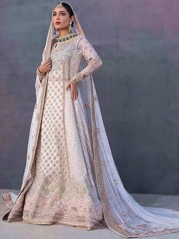 Nikah Dresses Off White Nikah Bridal Dresses Pakistani Bridal Dresses