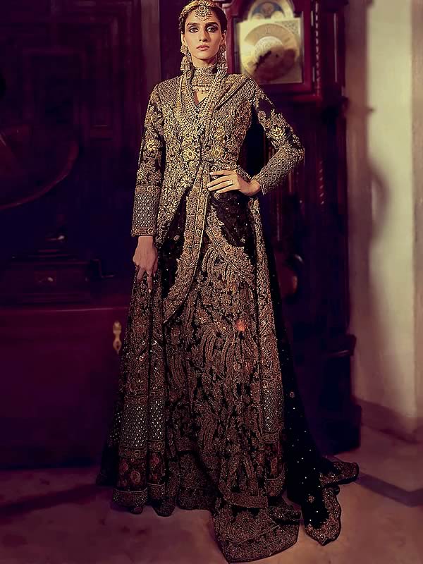 Black Party Wear Indian Dress 2024 | cavendishgrey.com