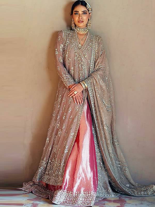 Walima Bridal Dresses Cambridge England UK Angrakha Walima Bridal Dress