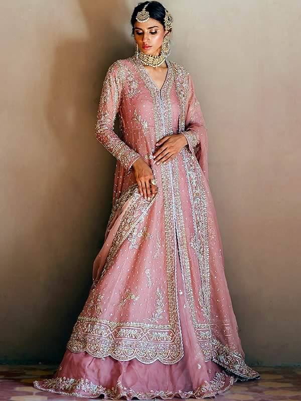 Pakistani Walima Bridal Dresses Kingston London UK Designer Nida Azwar Walima Bridal