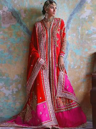 Indian Wedding Lehenga Outift Salisbury England UK Designer Wedding Lehenga