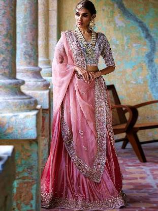 Pakistani Wedding Lehenga Reigate England UK Nida Azwar Wedding Lehenga