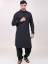 Fashionable Mens Black Kurta Shalwar Suit For Eid Stockholm Sweden