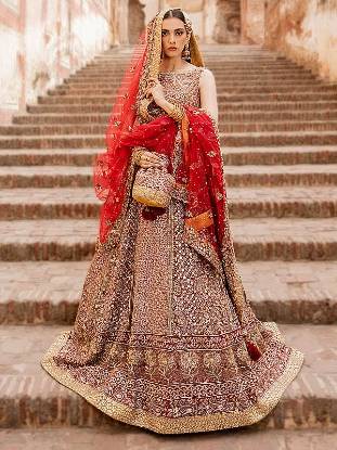 Red Bridal Dresses Traditional Red Bridal Lehenga Designs Lajwanti Bridal Dresses