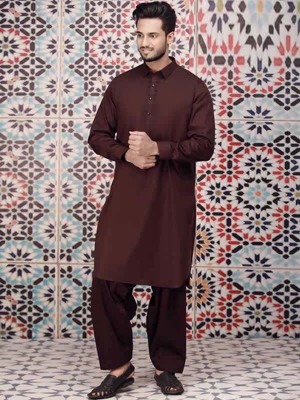 Beautiful Embroidered Shalwar Kameez Los Angeles California Man Collection