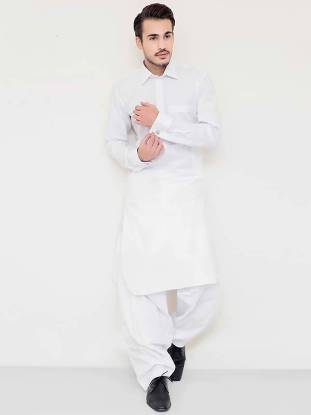 Plain White Shalwar Kameez Winnipeg Manitoba Canada Casual Shalwar Kameez