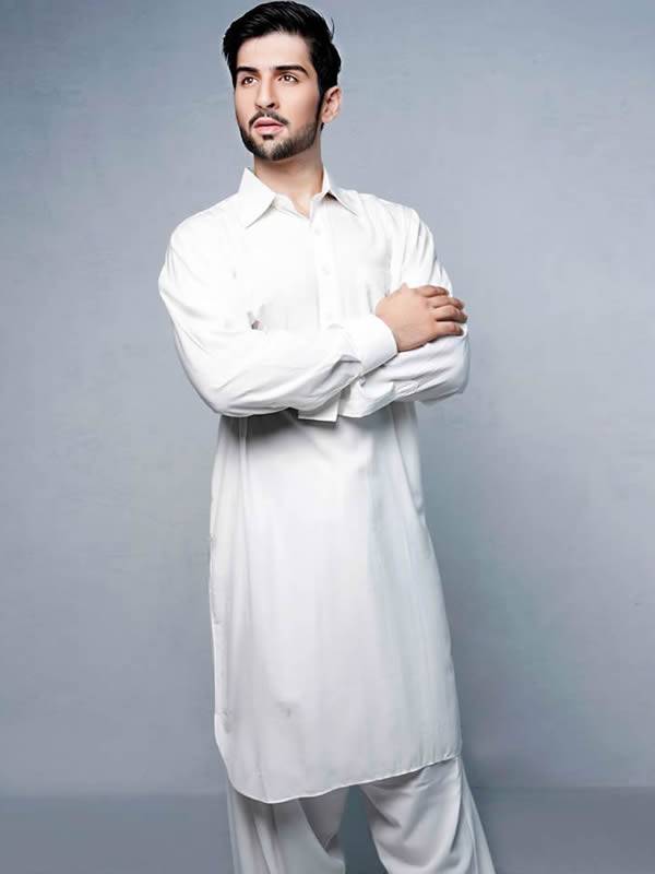 White Color Shalwar Kameez for Mens Newark New Jersey NJ US Designer Mens Shalwar Kameez Suits