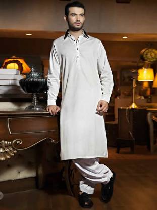 Bonanza Shalwar Kameez South London UK White Color Shalwar Kameez in Cotton