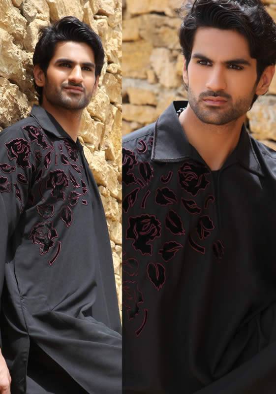 Designer Men's Kurta Collection San Jose California, Embroidered Kurta Shalwar Suits