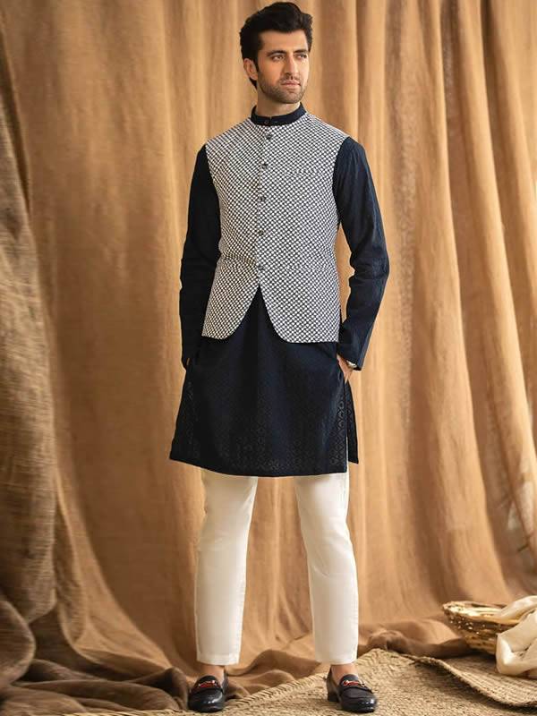 Traditional Waistcoat Bloomingdale Illinois IL USA Waistcoat and Kurta Combinations