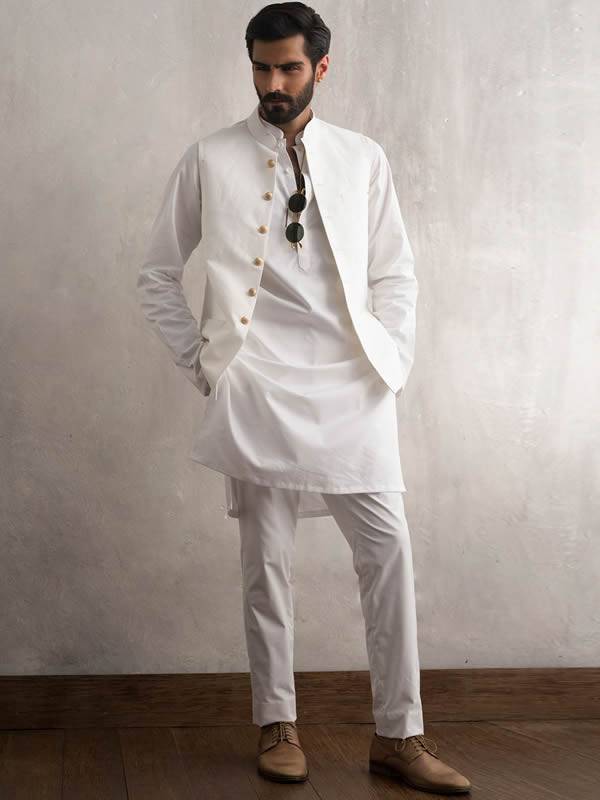 Mens Bespoke Waistcoat Kurta Pajama Hobart Australia Waistcoat-Dresses