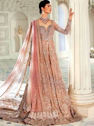 Nikah Dresses Bridal Anarkali with Lehenga UK USA Canada Australia Europe