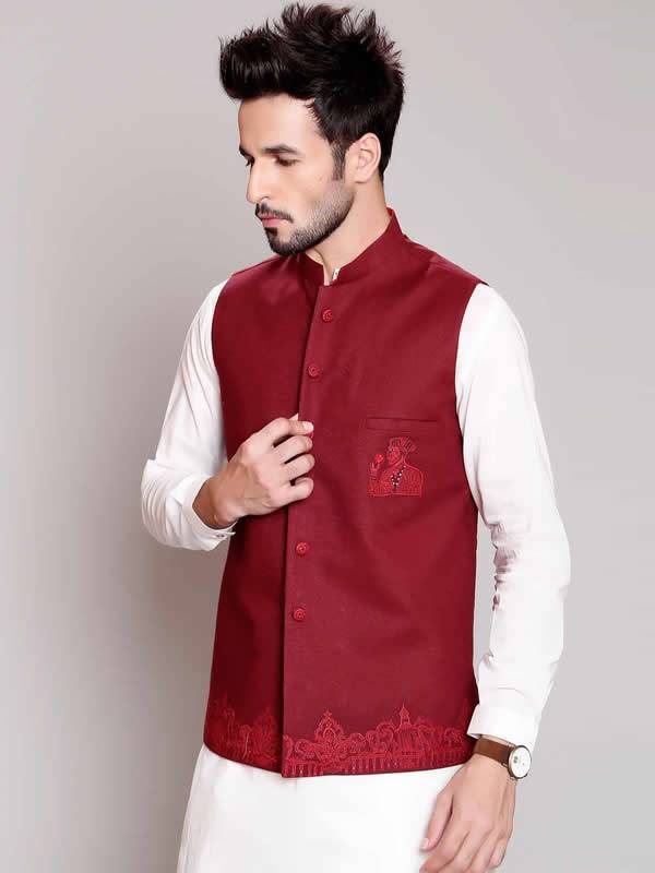 Embroidered Waistcoat for Wedding Surrey London UK Embroidered-Waistcoat