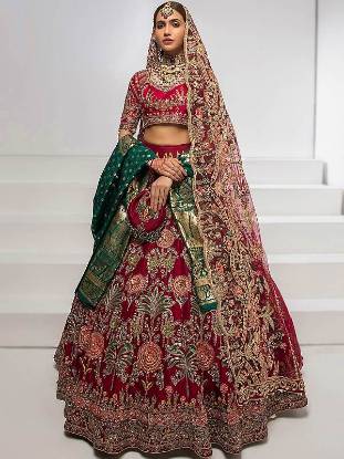 Traditional Bridal Lehenga UK USA Canada Australia Indian Bridal Lehenga Choli