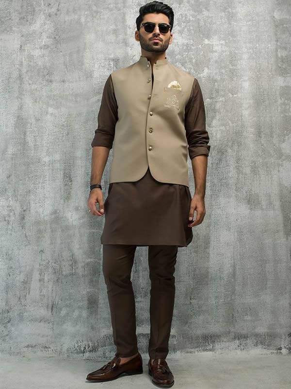 Stylish Waistcoat for Mens Green Street London UK Pakistani Waistcoat