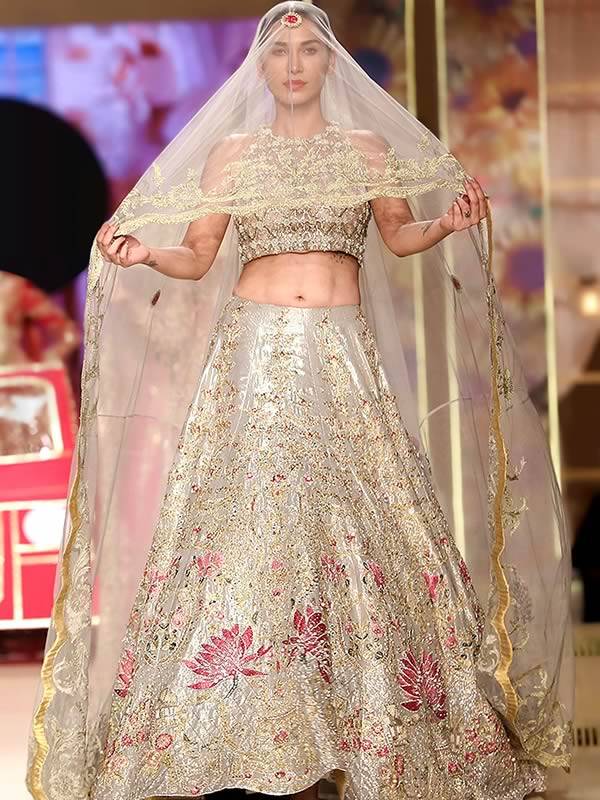Pakistani Bridal Lehenga Southall UK Ali Xeeshan Walima Bridal Lehenga Boutique Online