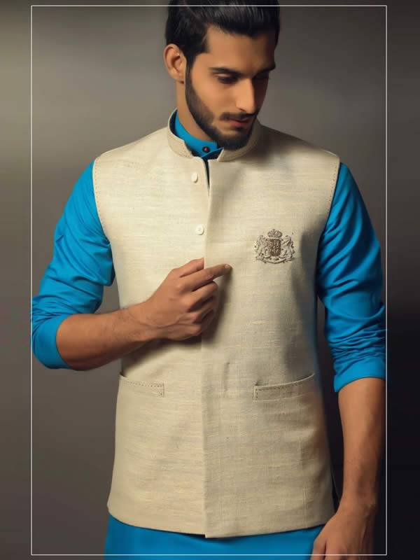 Graceful Waistcoat for Mens Riyadh Saudi Arabia Traditional Waistcoat