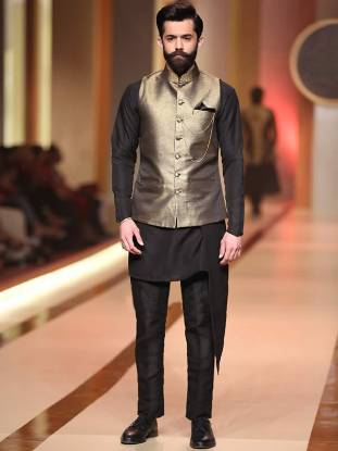 Graceful Waistcoat with Kurta and Pajama New Jersey City Matawan Man Collection 2018