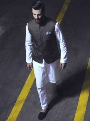 Stylish Waistcoat with Kurta Suit for Special Occasions Houston Texas Dallas Man Collection 2018