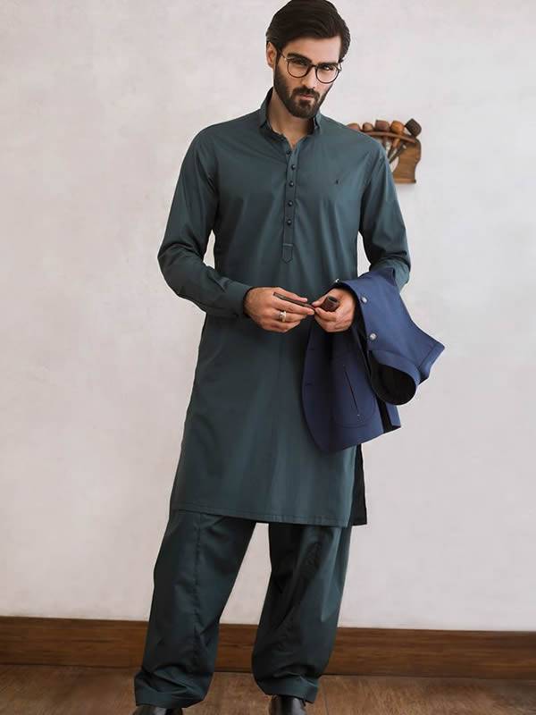 Mens Bespoke Waistcoat Kurta Shalwar Oslo Norway Men Collection 2018