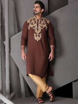 Pakistani Designer Kurta Pajama Los Angeles LA California CA USA Bespoke Kurta Suits for Mens