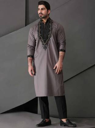 High Quality Embroidered Kurta Pajama Jackson Heights New York NY USA Bespoke Kurta Pajama Suits for Mens