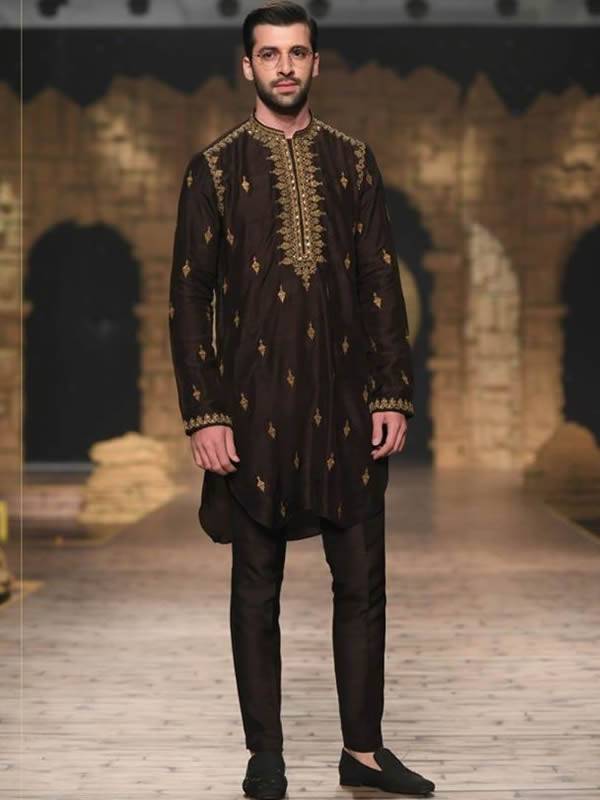 Embroidered Kurta for Mens Diamond Bar California CA USA Pakistani Designer Kurta Shalwar