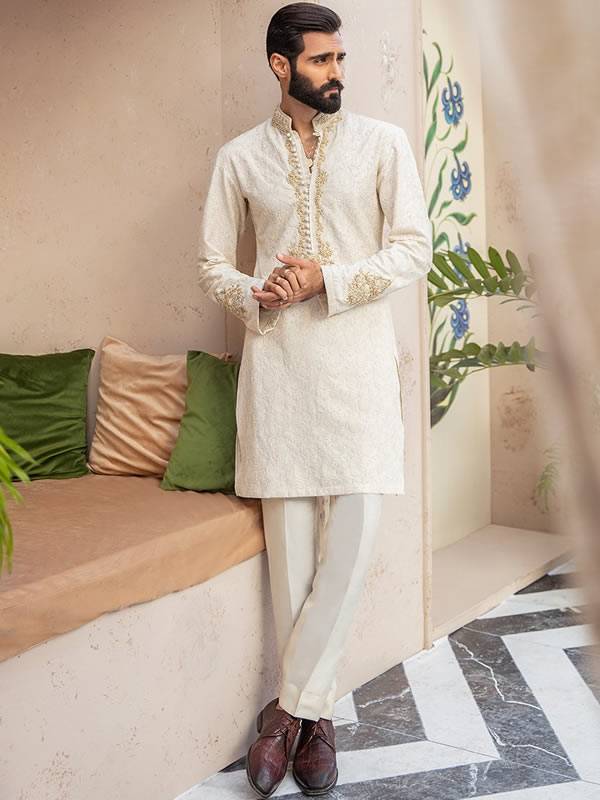 Kurta Pajama for Friends Wedding Montgomery Village Maryland USA Pakistani Designer Kurta Pajama