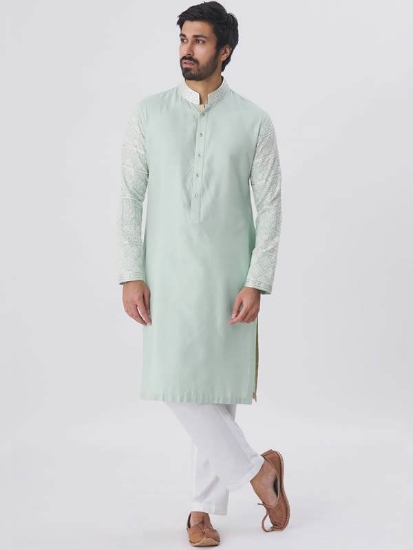 Wedding Kurta Pajama Suits Lymington UK Indian Menswear