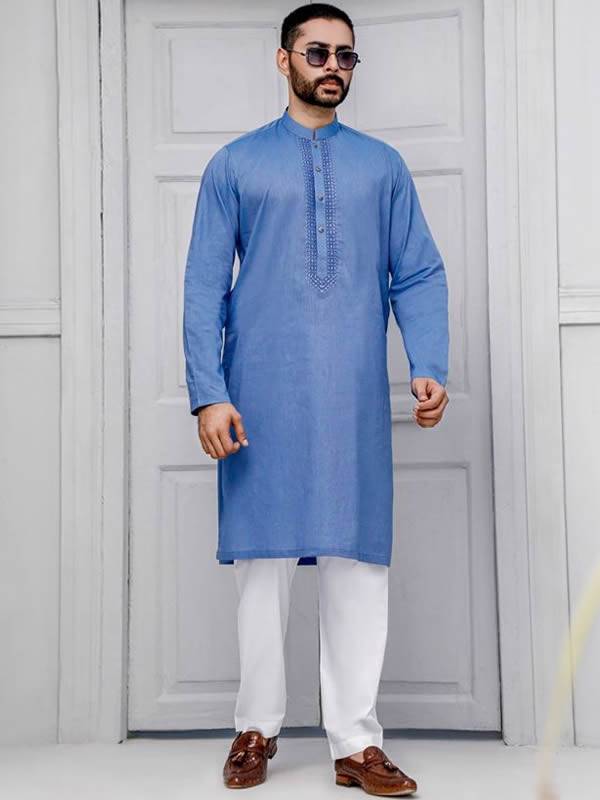 Attractive Mens Kurta Pajama Suits Sharjah UAE Wedding Kurta