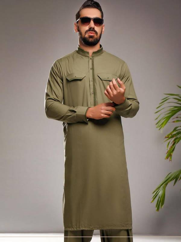 Smart Looking Mens Kurta Shalwar Suits Zurich Switzerland Pakistani Kurta