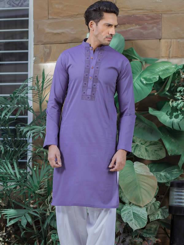 Branded Mens Kurta Shalwar Suits Brig Valais Switzerland Embroidered Kurta