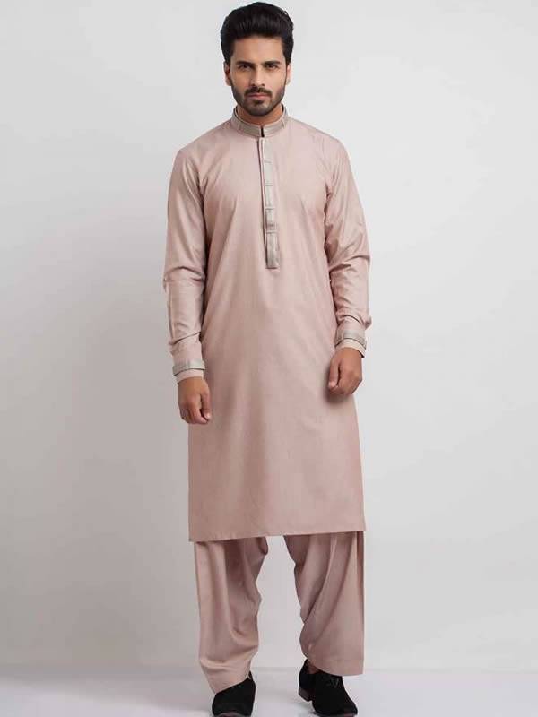 Modern Style Men's Kurta Shalwar Switzerland Pakistani Menswear