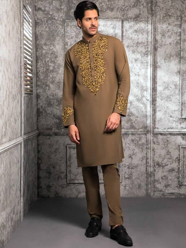 Wedding Kurta Pajama Suits Coral Spring Florida USA Embroidered Kurta